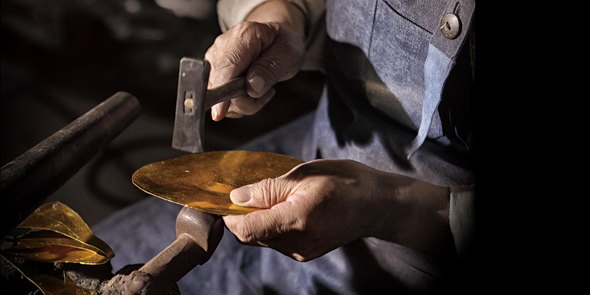 古法手工黄金配件,古法手工黄金寓意