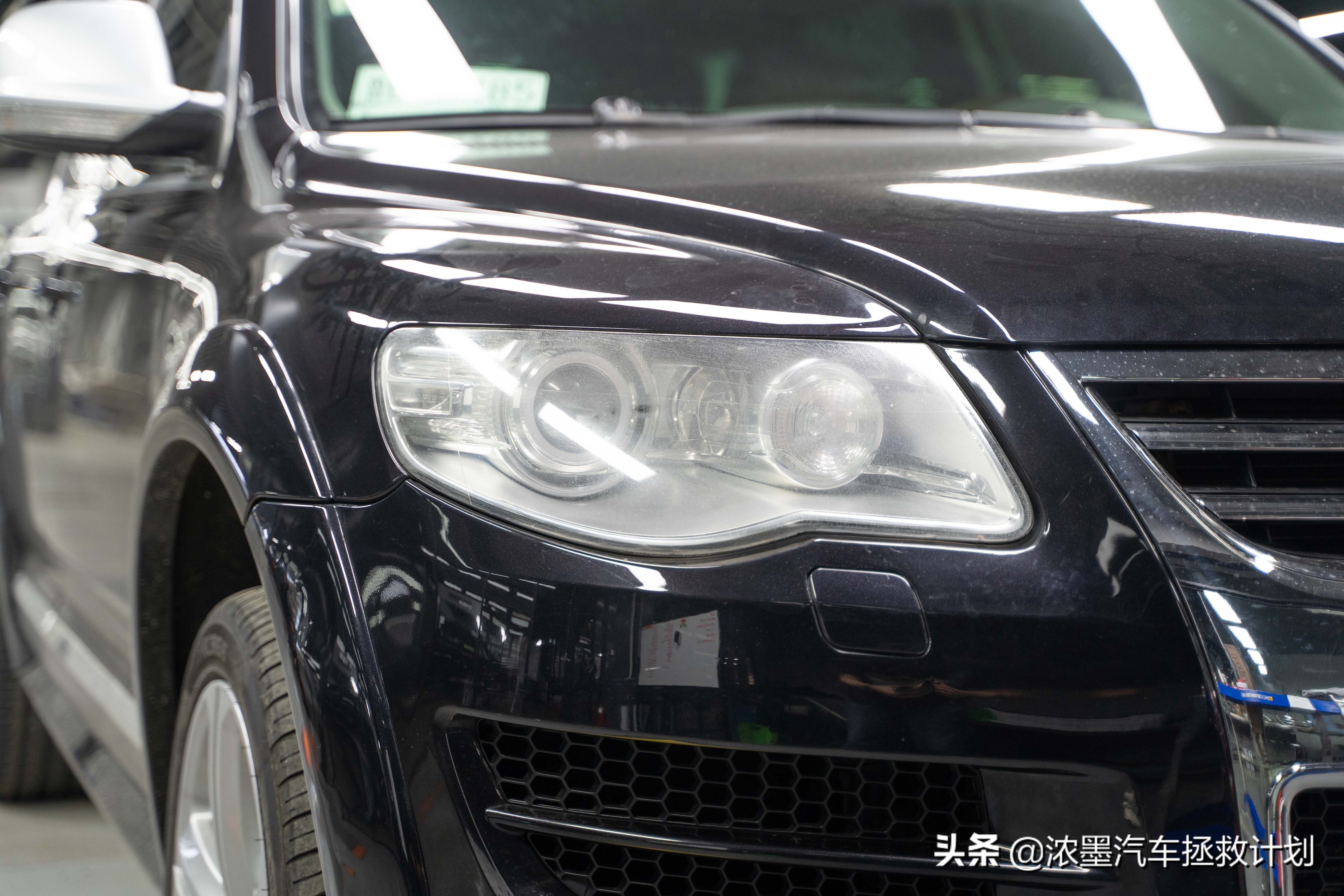 途锐改灯19款锋锐,途锐锋锐