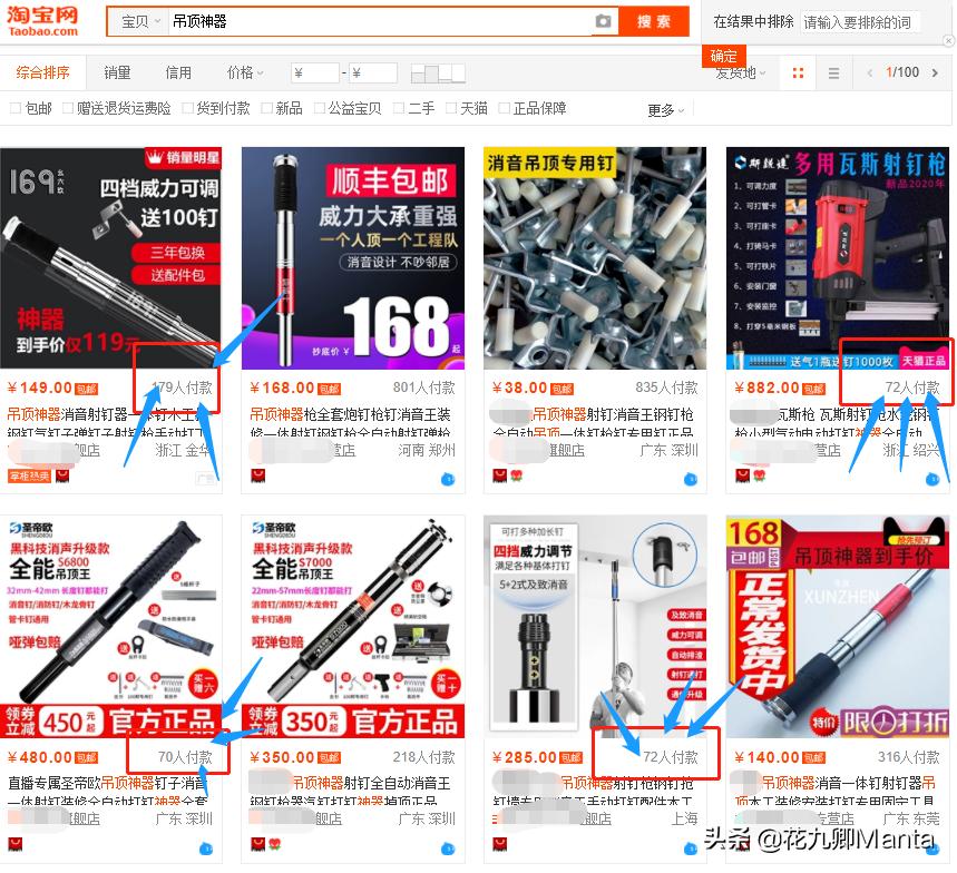 天猫补单参考竞品哪些数据,淘宝卖家如何免费查看竞品数据