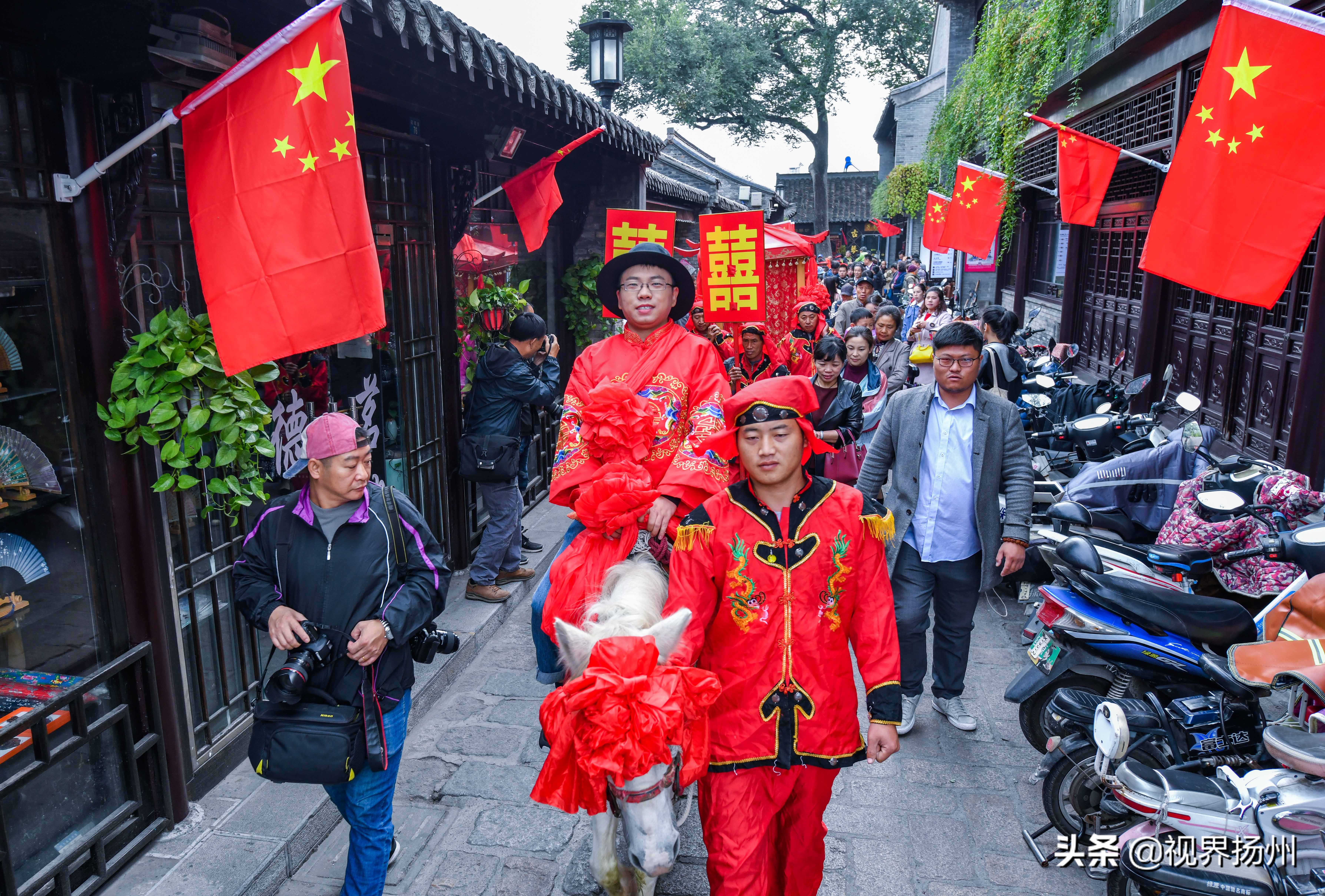 扬州个园盐商体验婚礼让你感受穿越