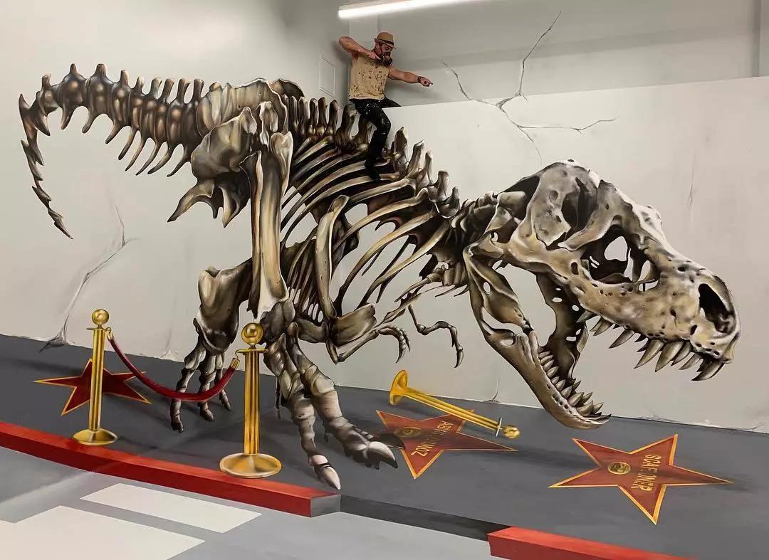 以假乱真的3d画阶梯,以假乱真的3d画