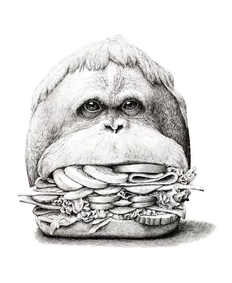 脑洞大开的创意绘画方式,脑洞大开的素描