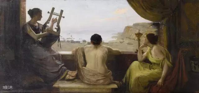 人体油画！健康与美丽需要纯净的色彩，希腊留给人类的宝贵遗产