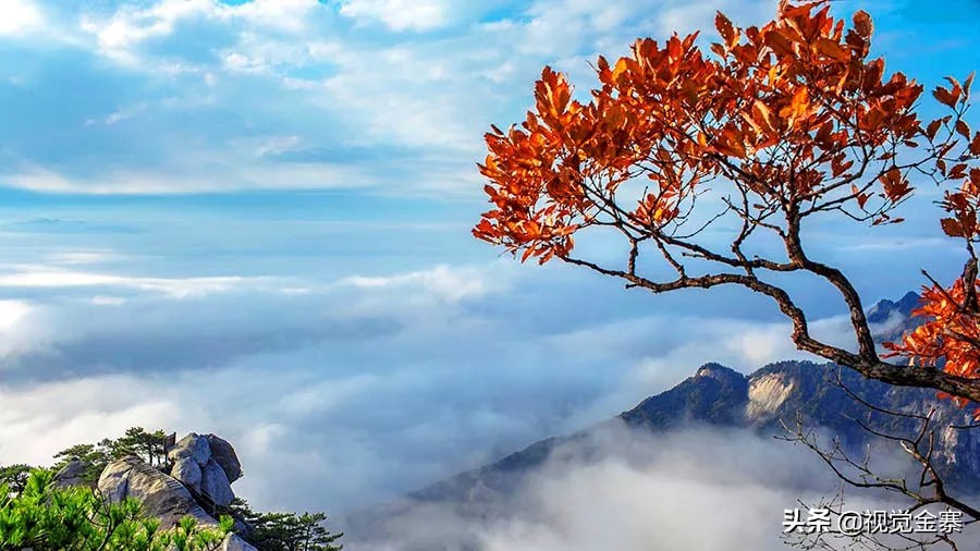 安徽天堂寨风景区秋色,天堂寨的秋色在几月份