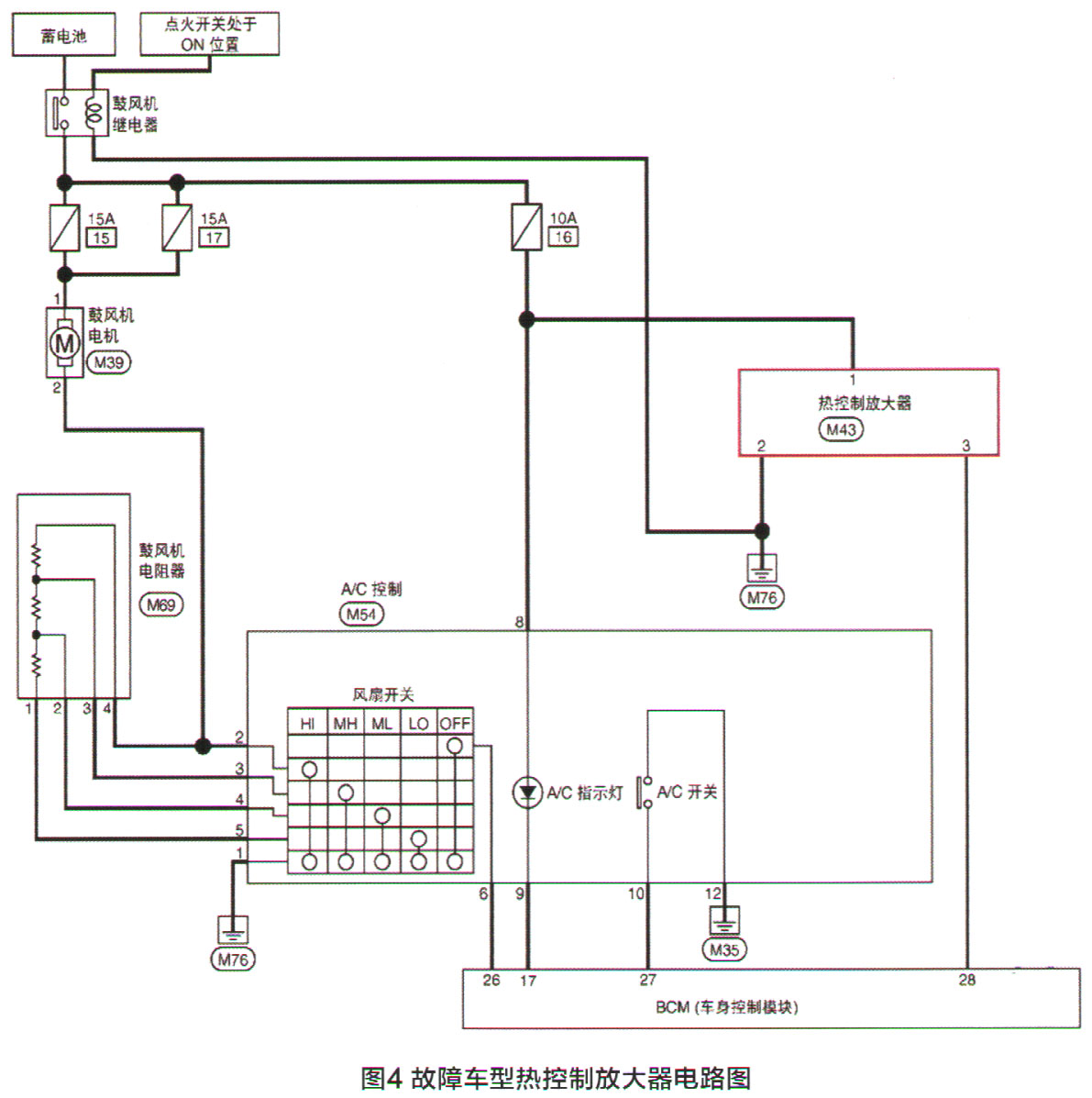 东风日产新奇骏空调压缩机不工作,日产骊威空调压缩机工作几秒就停