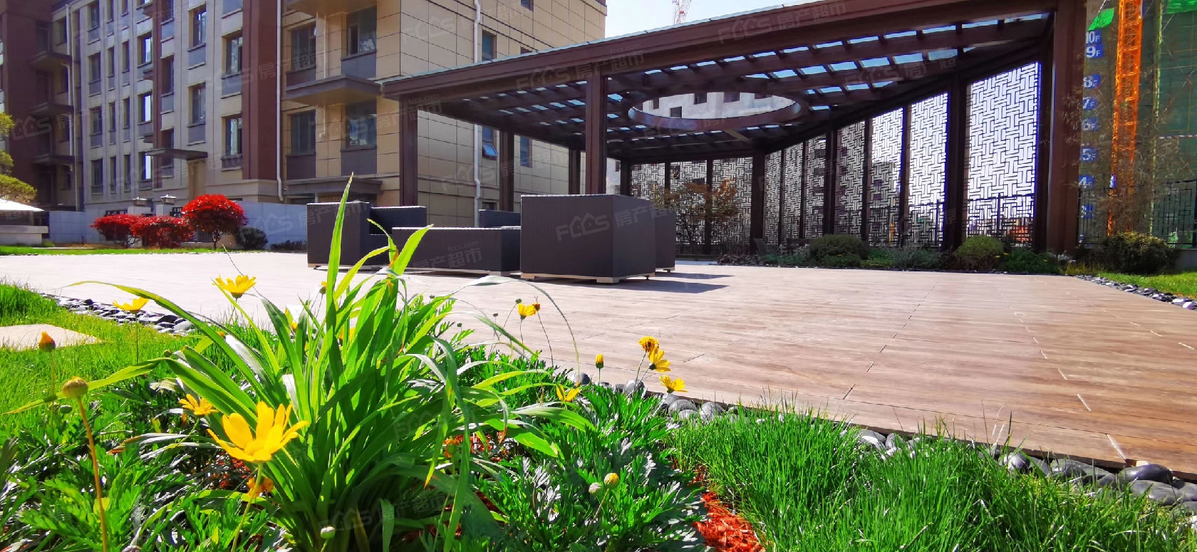 金乡金港华府观景,金港华府125平