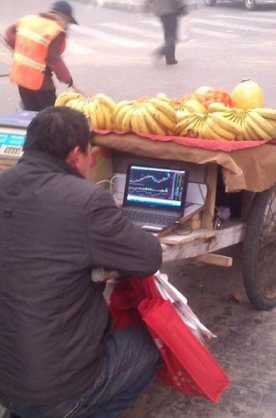 股市利好落地的搞笑视频,大盘反弹了搞笑图