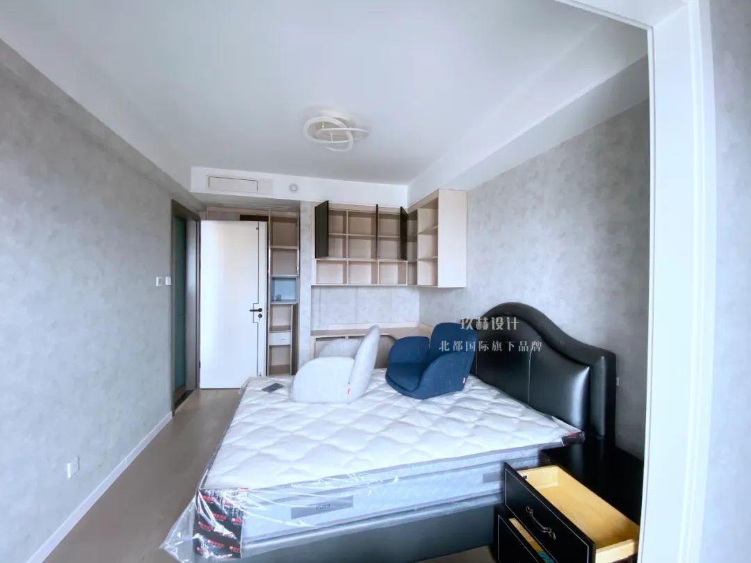 北京装修90平三室,北京90平方房屋装修设计现代简约