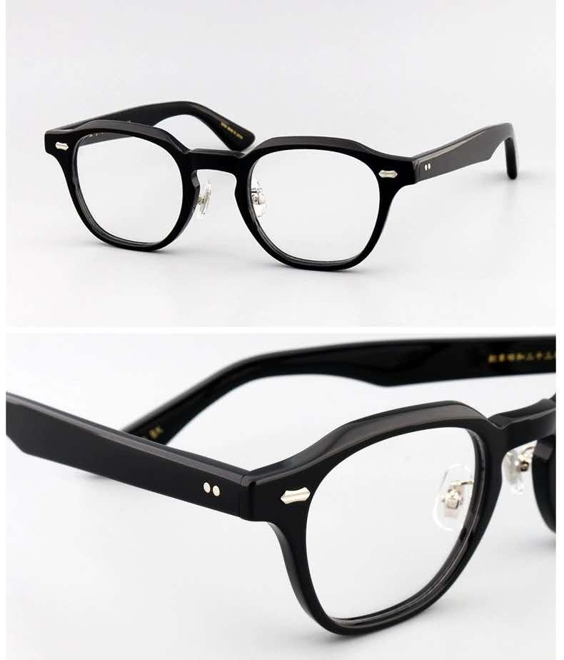 日本手工眼镜商务款,品牌眼镜和手作眼镜