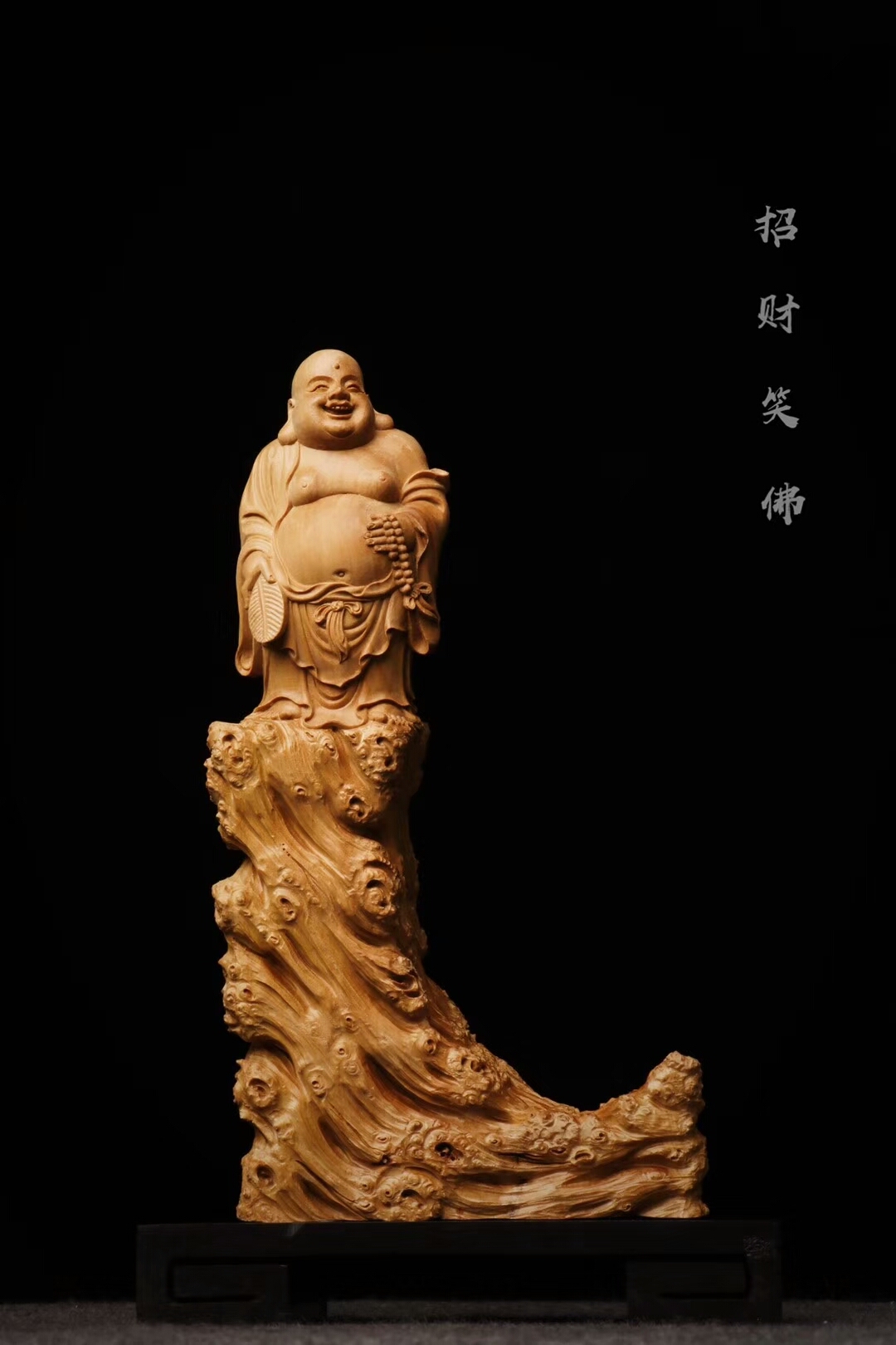 大木头雕刻过程图片欣赏,精雕木头纯手工