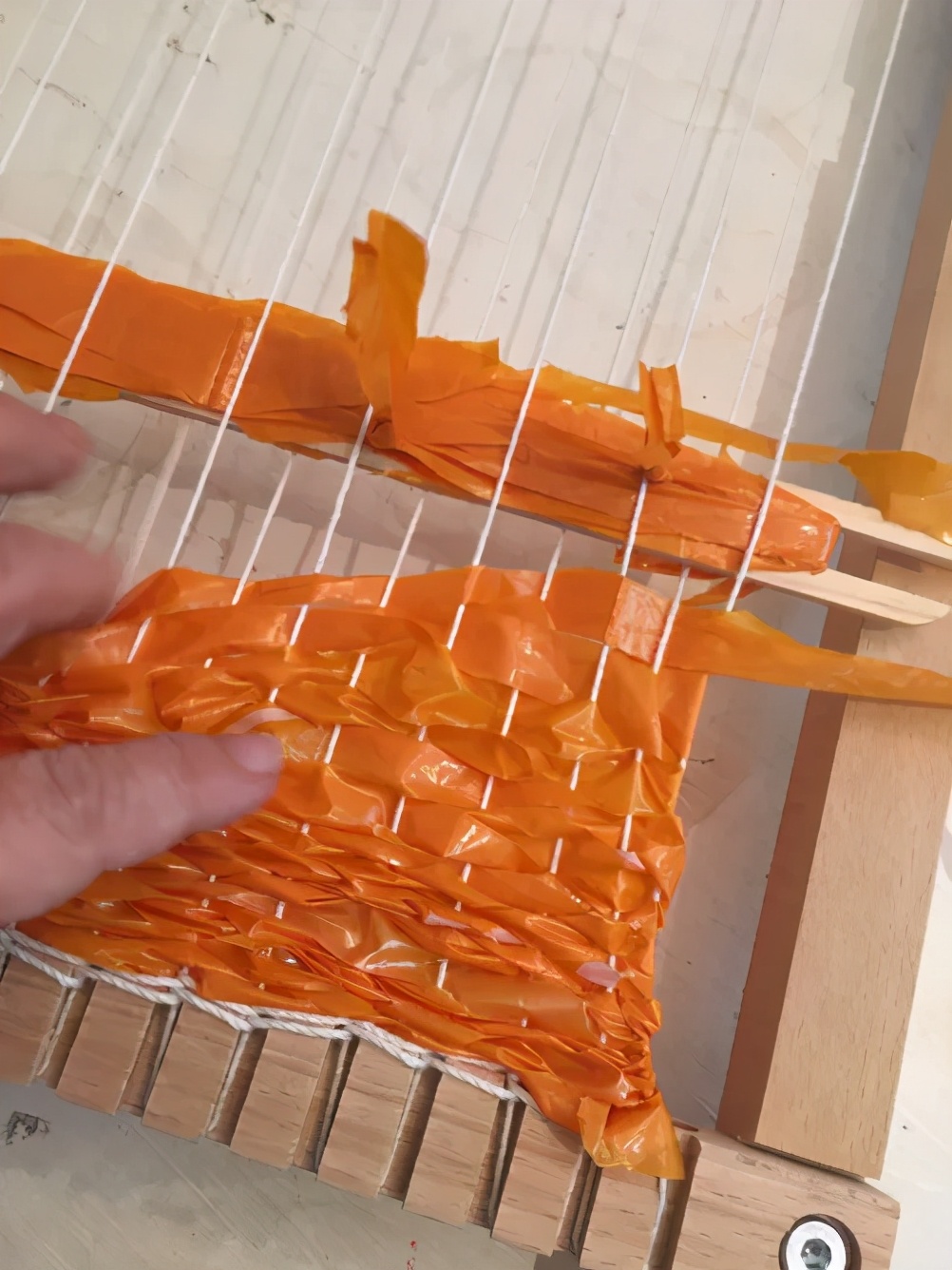 有塑料袋的手工,用塑料袋做的手工活