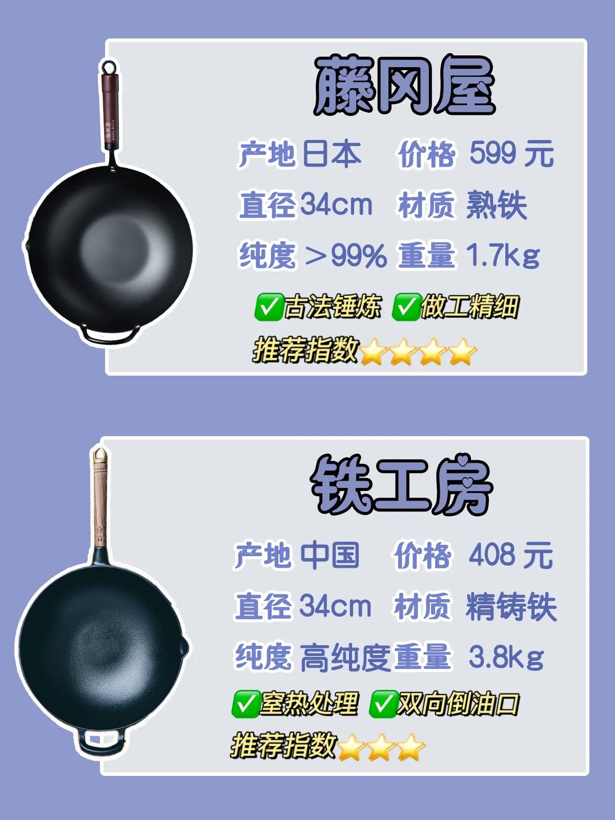 无涂层不粘效果最好的铁锅,无涂层铁锅不锈钢锅怎么选