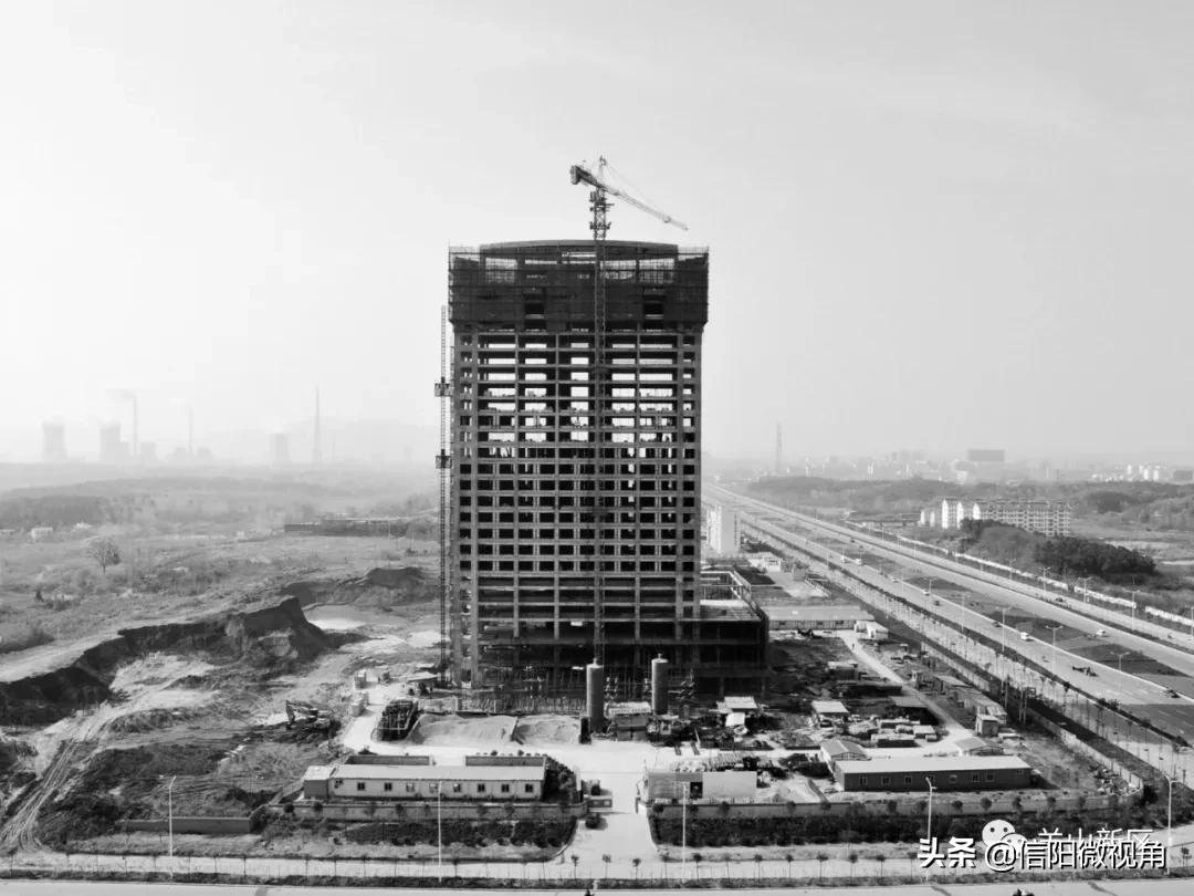 信阳羊山原貌,信阳羊山新区鸟瞰图