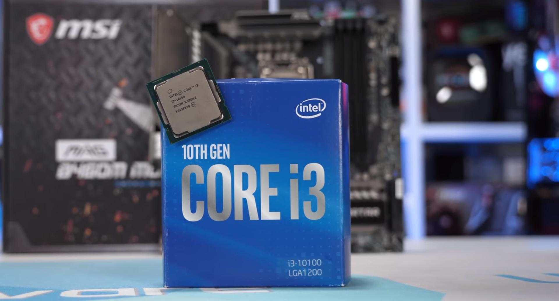 英特尔i3-10100实测性能增长36.4%,但无奈AMD还有大招反击
