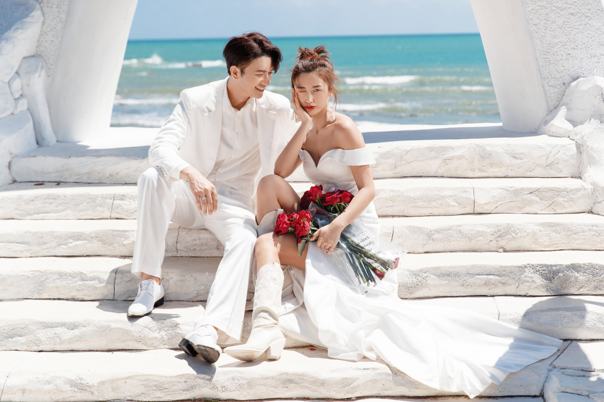 这样的三亚旅拍婚纱照你不想拍吗,三亚旅拍婚纱照攻略之超全流程篇