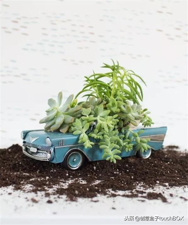 旧玩具车改造成新玩具,高手改造旧汽车玩具