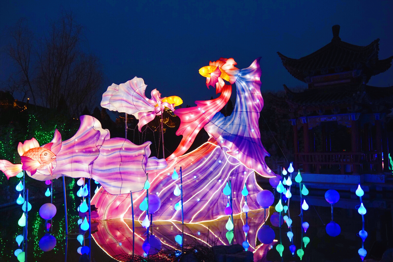 天波杨府灯会完整版,天波杨府上元灯会和普通门票