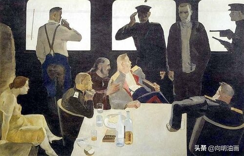 苏联人民艺术家,苏联画家亚历山大杰伊涅卡