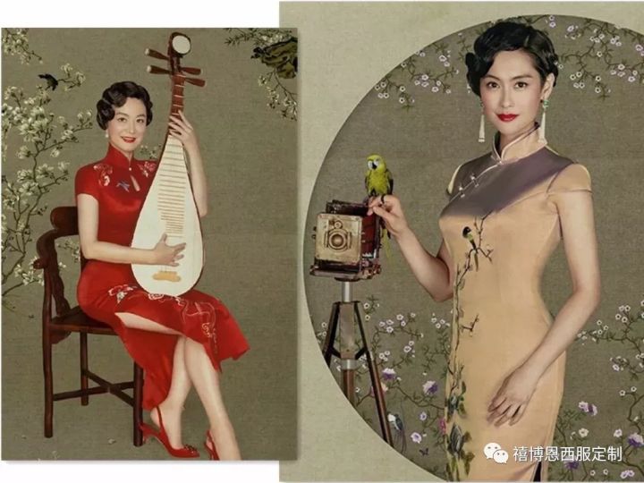 中国女孩儿穿旗袍妙不可言,旗袍所拥有的东方韵味