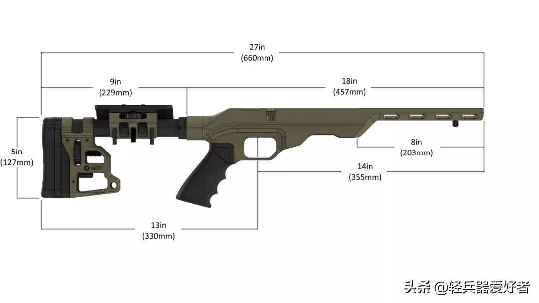 加拿大栓动步枪,mdt突击步枪