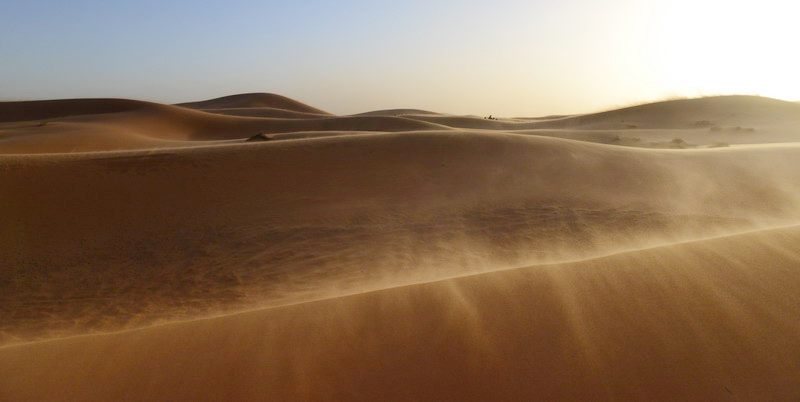 撒哈拉沙尘暴照片,撒哈拉沙漠沙尘暴实拍