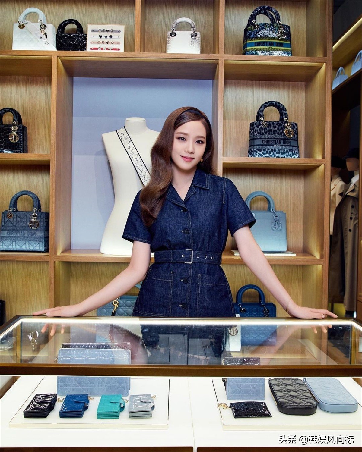 blackpink金智秀与迪奥,blackpink金智秀dior秀场