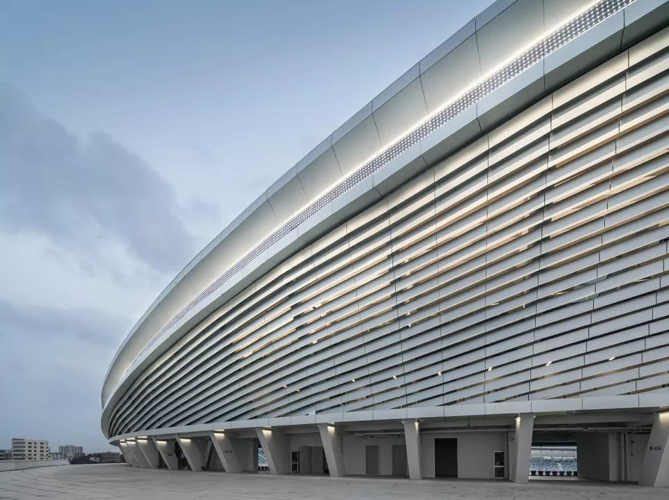 海口西海岸五源河体育场,海口五源河体育场d区效果