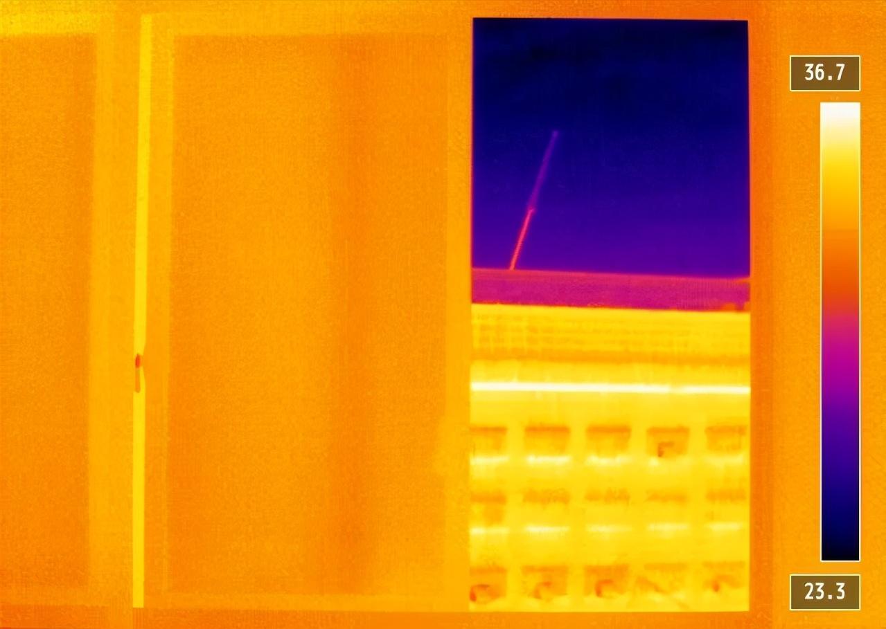 红外线热成像透过玻璃,红外热成像仪可以穿透窗帘吗