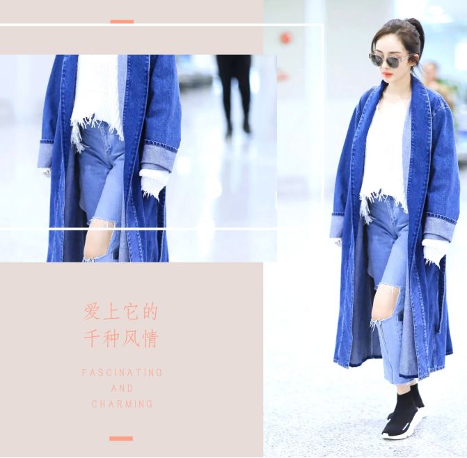 带货女王杨幂的百变减龄穿搭,杨幂的穿搭称得上教科书范本