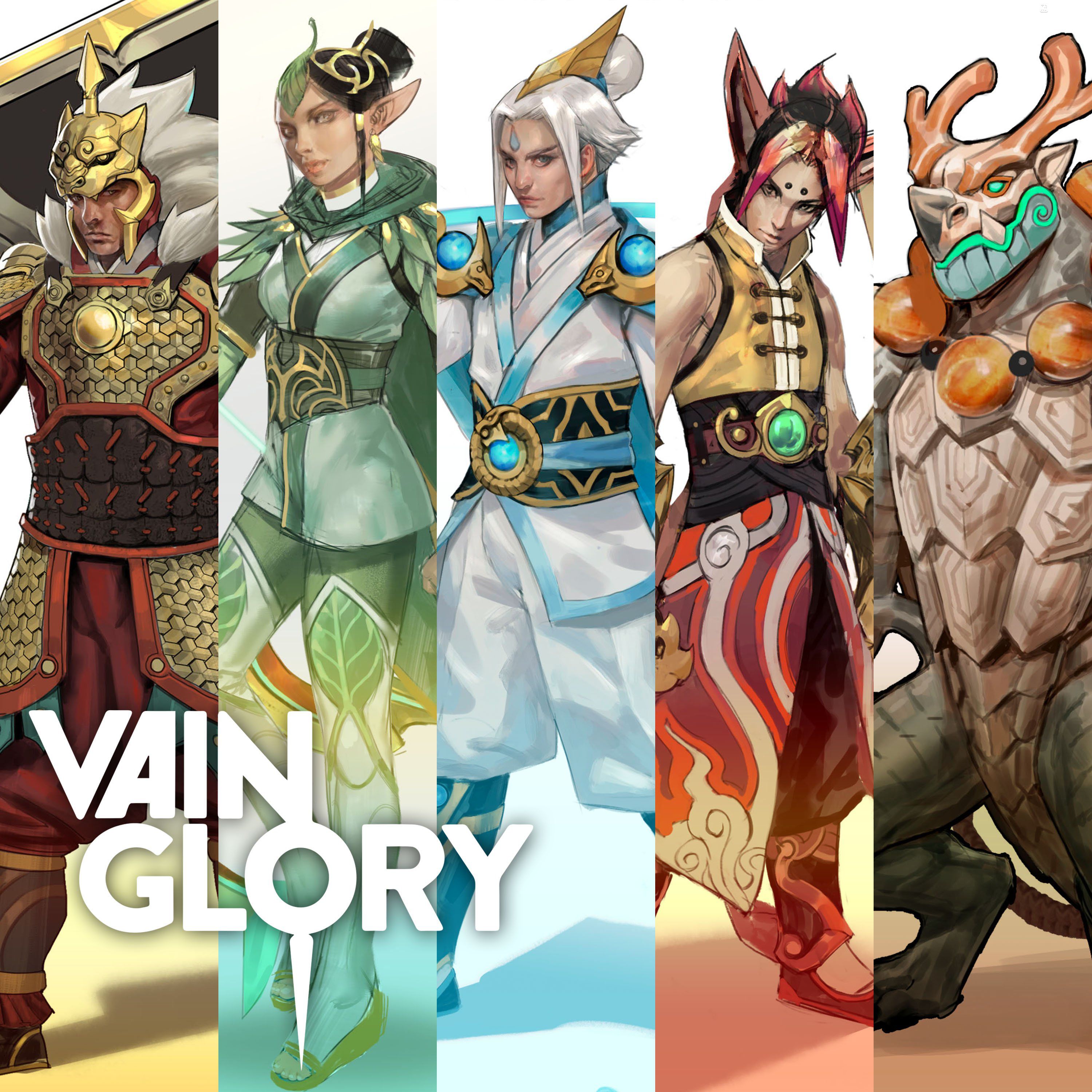 关云长战三太子《虚荣》五行国风皮肤登场完美还原神仙打架