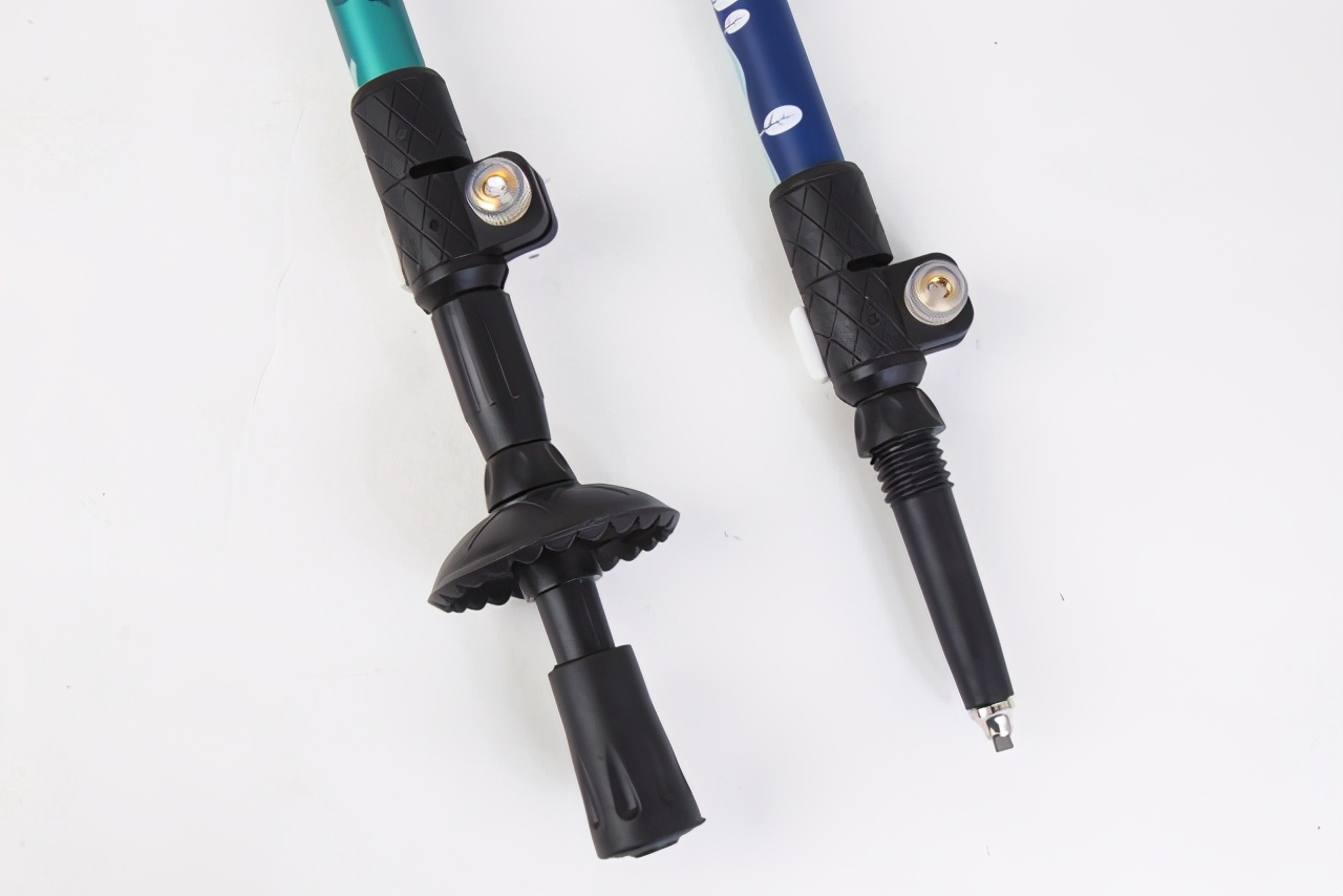 单支登山杖使用方法徒步技巧,户外登山初学者登山杖怎样选