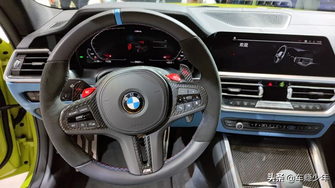 最新款宝马4驱m3,中置四出排气宝马