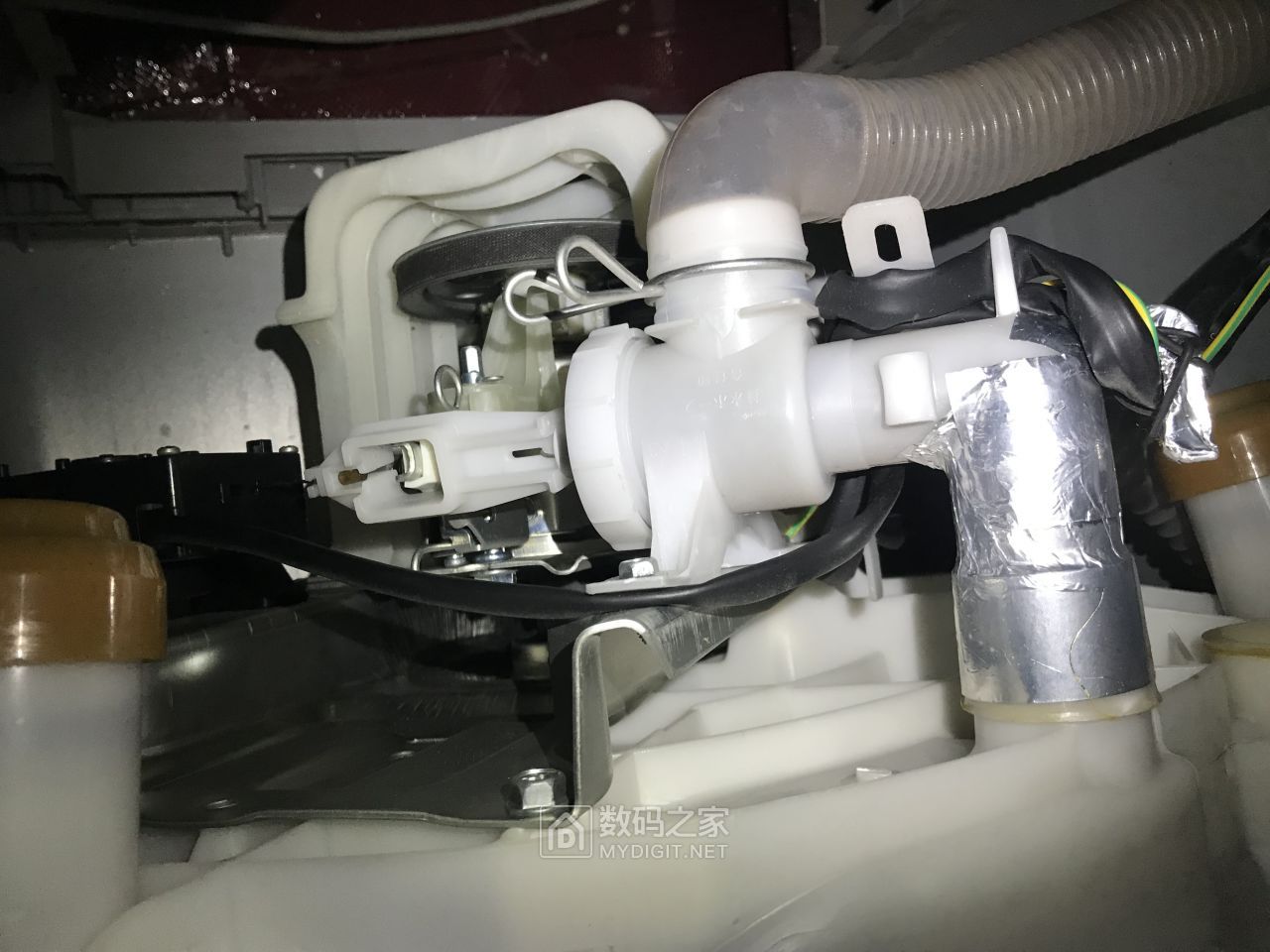 三洋xqb60-m808洗衣机故障码,拆机老洗衣机