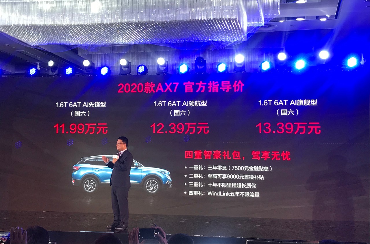 2020款东风风神新ax7哪款性价比高,东风风神全新ax72020款