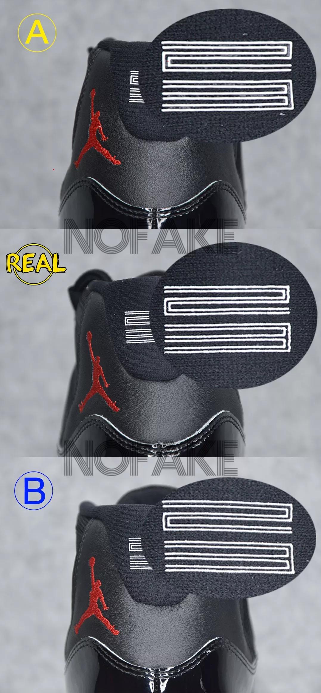 airjordan11黑红真假,airjordan11黑红和康扣黑红