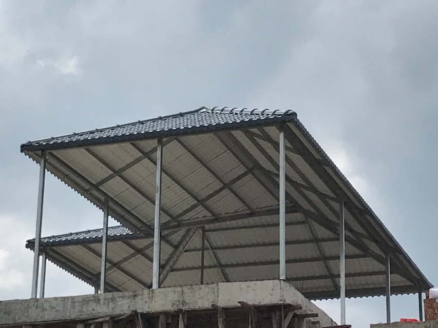 东营灰色仿古树脂瓦,全新料高端树脂瓦