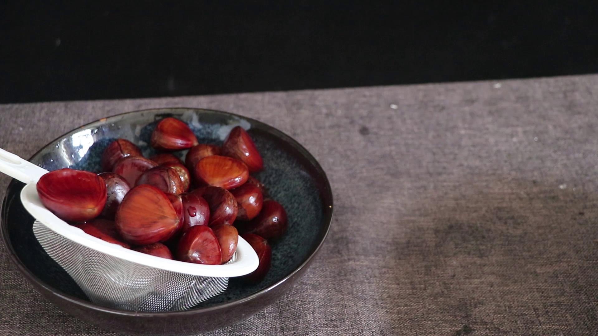 炒板栗不煮家常做法,炒板栗不炸锅