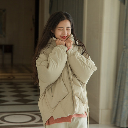 916高端减龄加厚气质款羽绒棉服,冬季外套棉服韩系高颜值