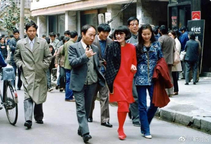 羽西年轻时的照片,十年前羽西