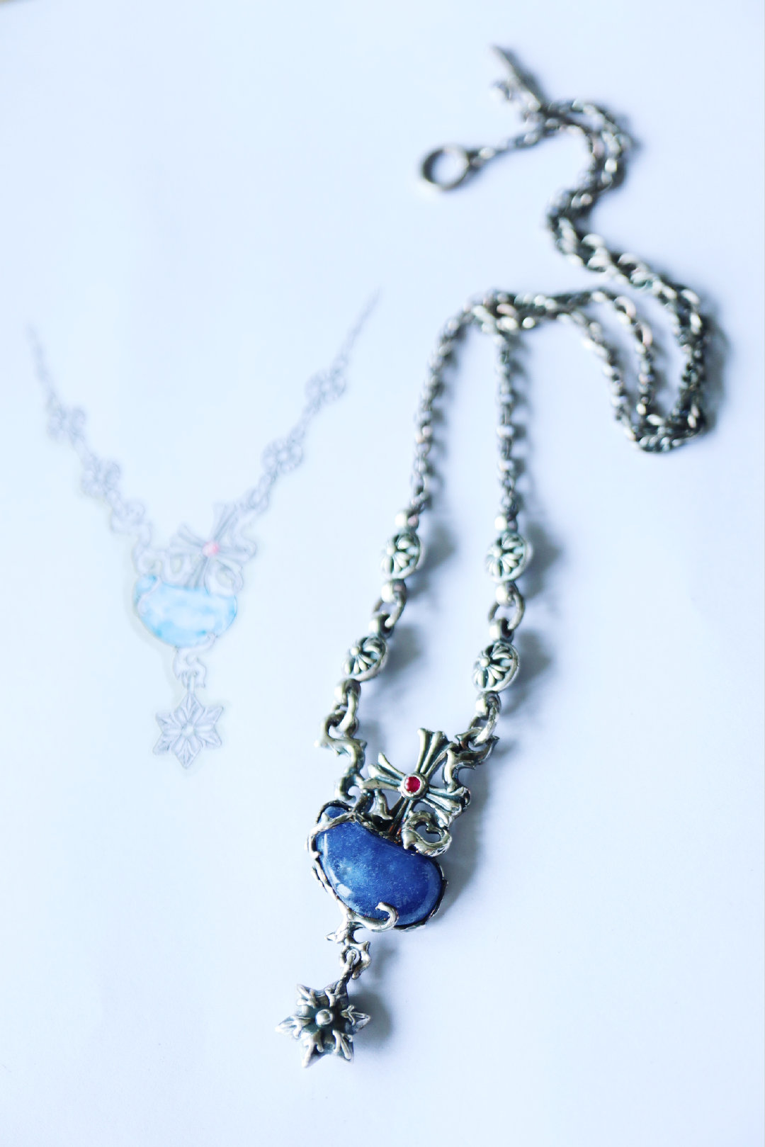 晶石发晶,五彩晶石发晶