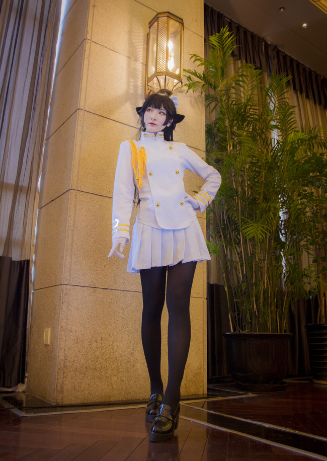 碧蓝航线高雄獒新春图集,碧蓝航线吾妻婚纱cos