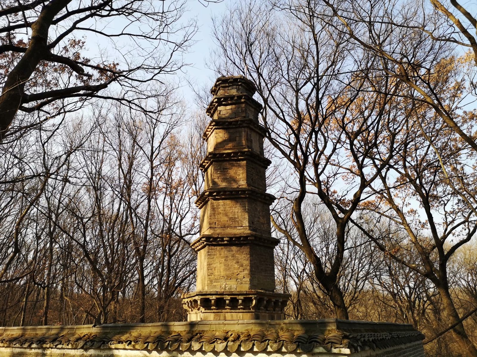 摩托周边旮旯游——探访明光法华禅庵塔