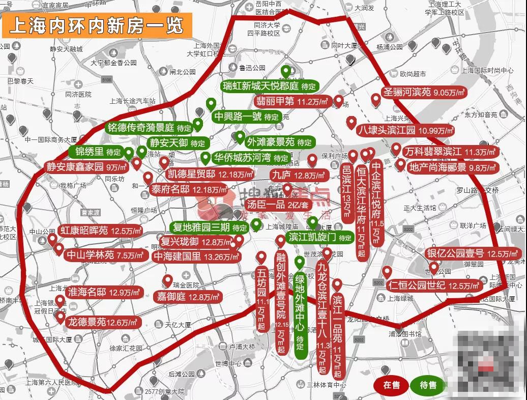 上海内环内无窗的房子,内环内老房子