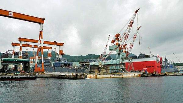 日本造船技术与韩国对比,日本造军舰是什么水平