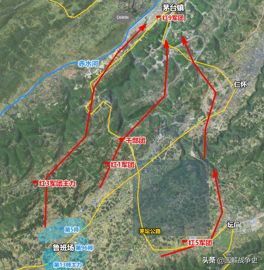 四渡赤水，红军为何选择打最强中央军？这正是毛主席用兵高明之处