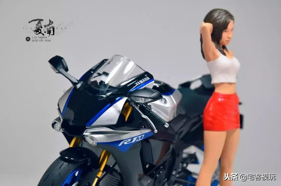 模型制作范例：田宫1:12雅马哈YZF-R1M,14133制作过程