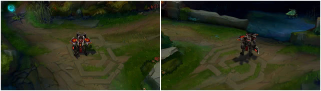 诺手狂狼连劈,诺手皮肤灌篮手感