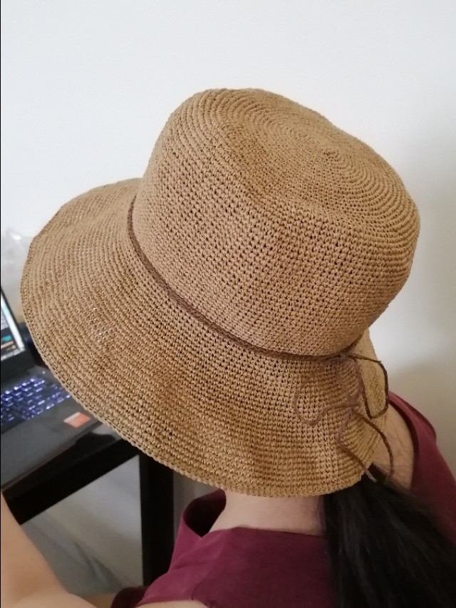 草编夏季太阳帽,夏季帽怎么编