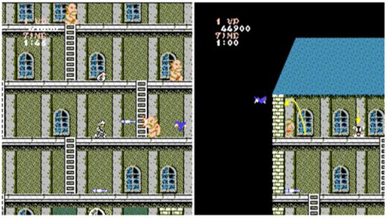 经典fc游戏通关魔界村,fc版魔界村