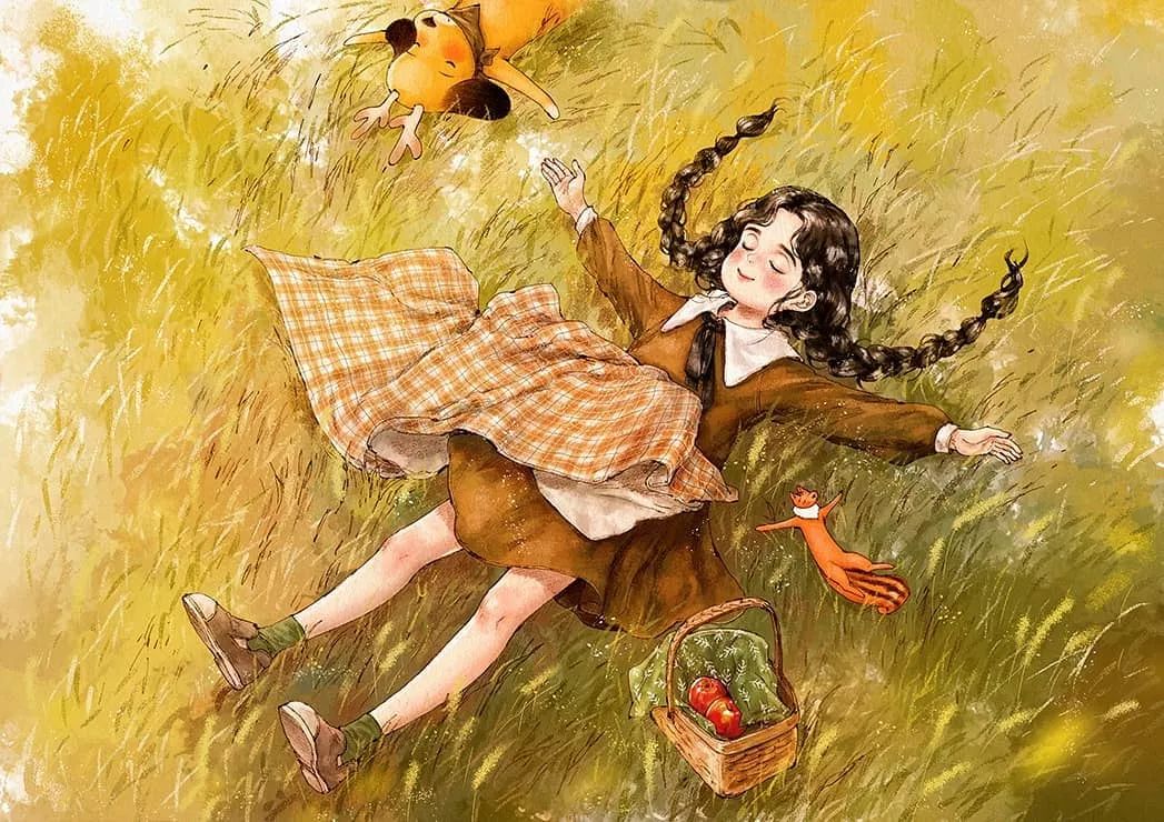 画风堪比宫崎骏,写实韩系画风画师